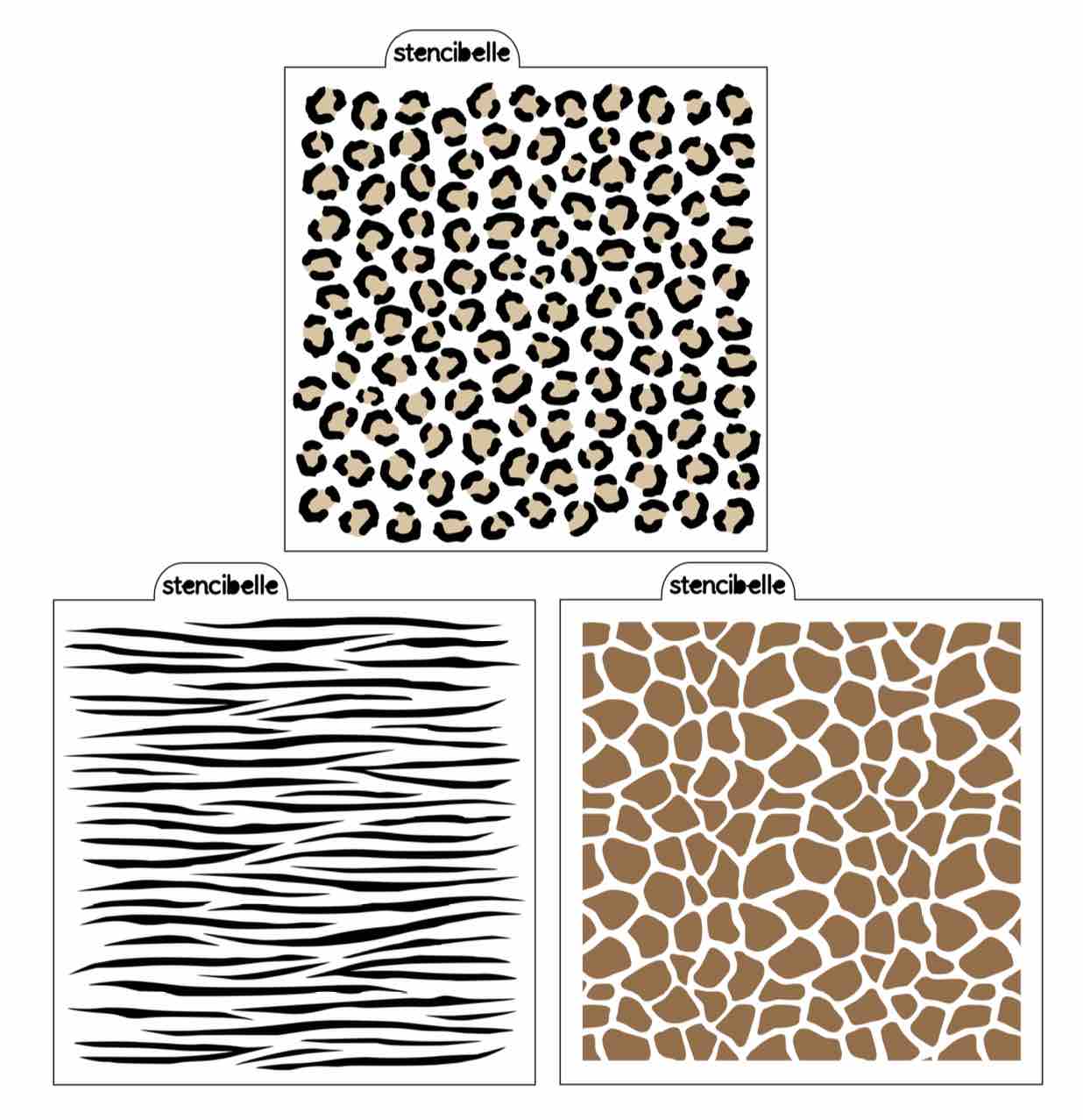 Cheetah Print Stencil SVG Cut file by Creative Fabrica Crafts