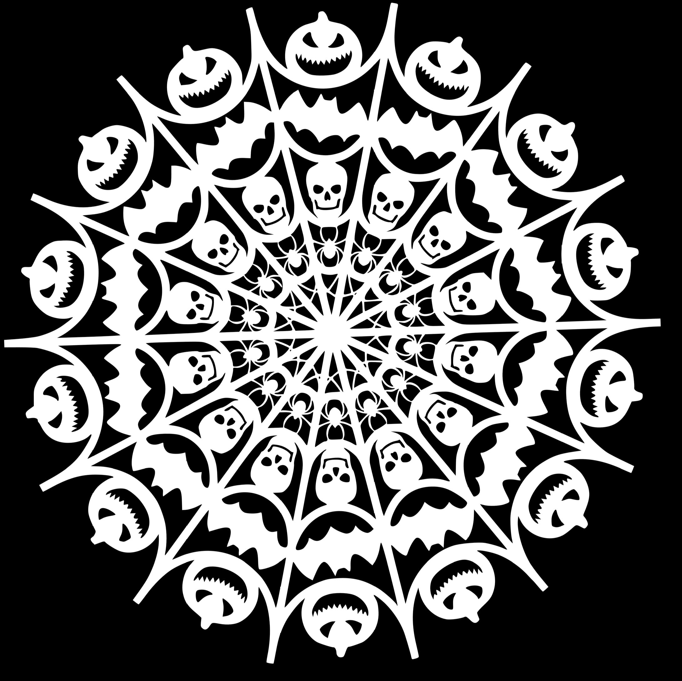 Mandala Stencil | Stencilmonkey